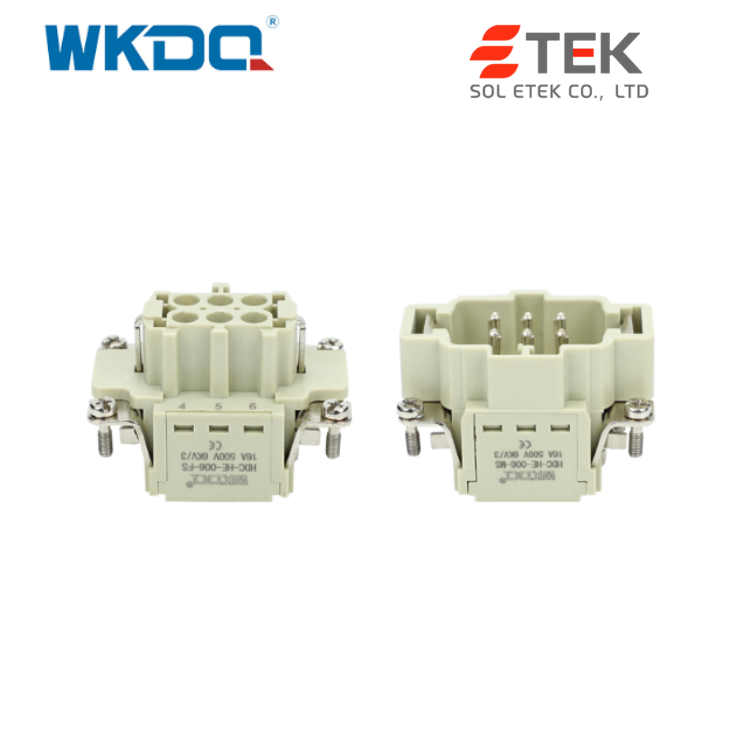 Chân cắm đực cho đầu nối 6 chân WHE06
